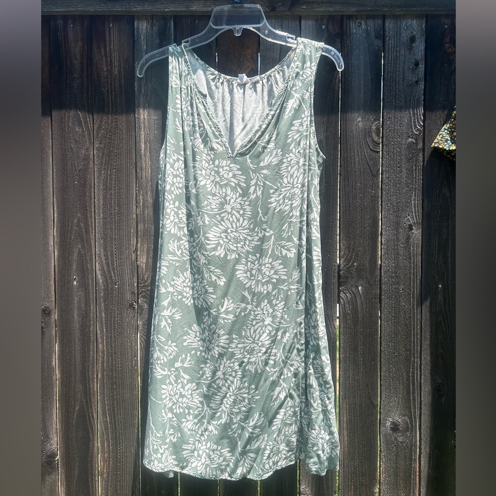 Gap Floral Shift Tank Dress